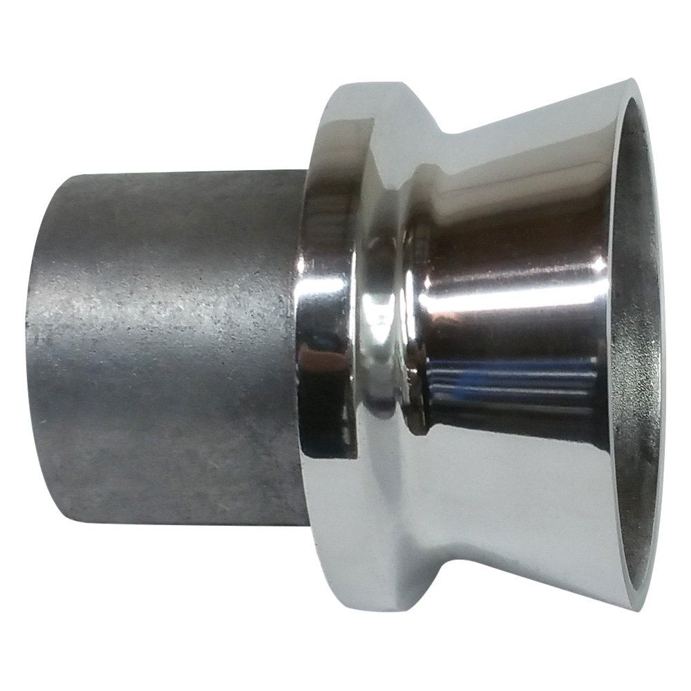 Eddie Marine® 101-03 - 3-1/2" Polished Aluminum Bell End Exhaust Tip